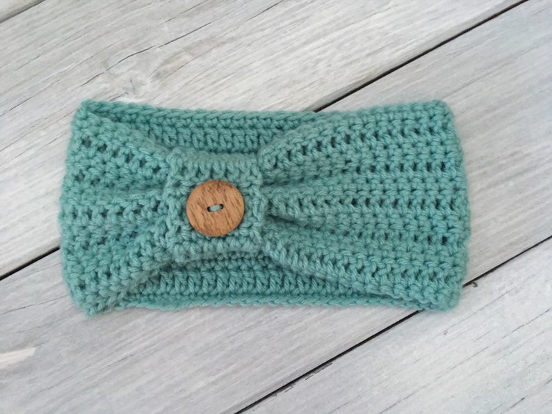 Ladies Ear Warmers Ladies Ear Warmer Headband Crocheted Ear Etsy