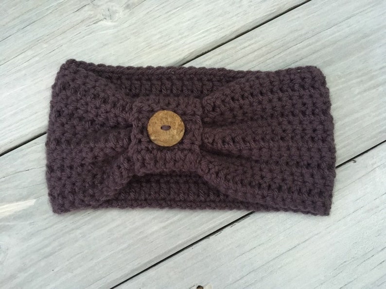 Ladies Ear Warmers Ladies Ear Warmer Headband Crocheted Ear Etsy