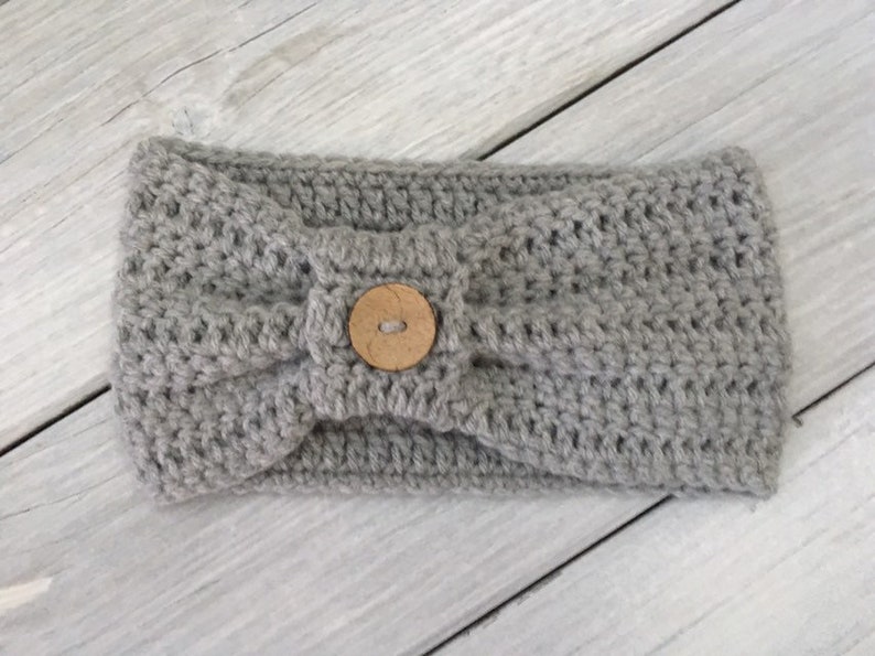 Ladies Ear Warmers Ladies Ear Warmer Headband Crocheted Ear Etsy