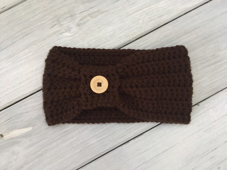 Ladies Ear Warmers Ladies Ear Warmer Headband Crocheted Ear Etsy