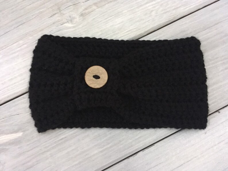 Ladies Ear Warmers Ladies Ear Warmer Headband Crocheted Ear Etsy