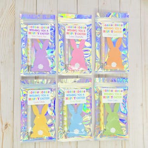 Easter Bunny Notepad Favor Sets, Bulk Easter Gifts, Easter Basket Stuffers, Kids Easter Favors, Bunny Easter Favors, Spring Class Favors