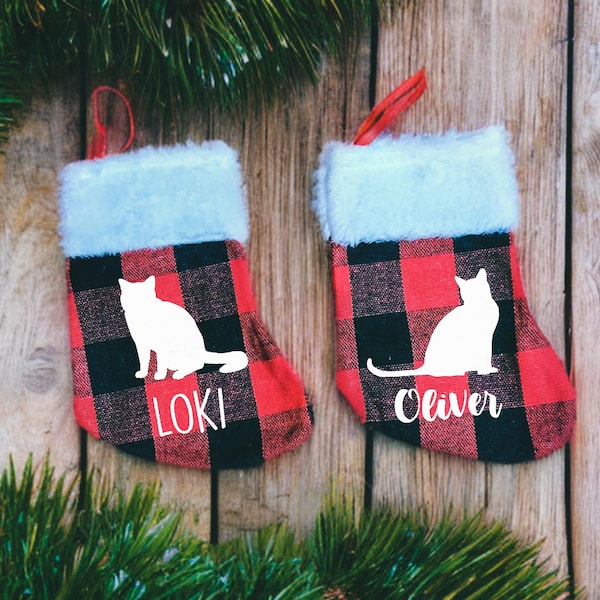 Cat Stockings - Etsy