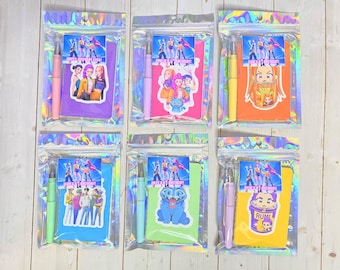 K Pop Demon Hunters Birthday, K Pop Party Favors, K Pop Notebooks, K Pop Demon Hunters Party Favors, K Pop Kits, K Pop Birthday Party