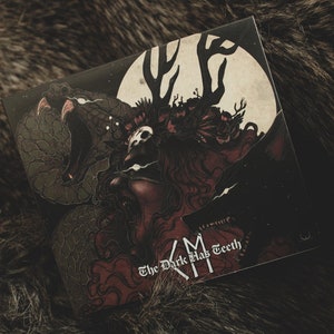 CAVE MOUTH - "The Dark Has Teeth" CD and Patch Bundle