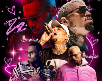 Chris Brown | Breezy Bowl Tour 2025 | Bootleg T-shirt | Template
