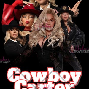 Maglietta bootleg del Cowboy Carter Tour di Beyonce