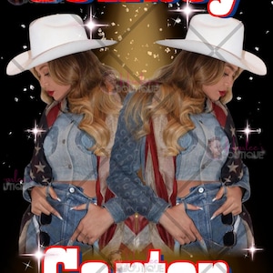 Maglietta bootleg del Cowboy Carter Tour di Beyonce