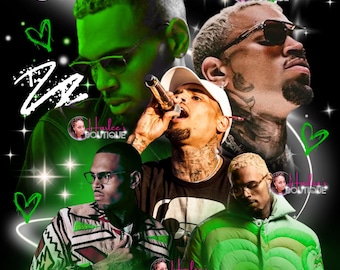 Chris Brown | Breezy Bowl Tour 2025 | Bootleg T-shirt | Template