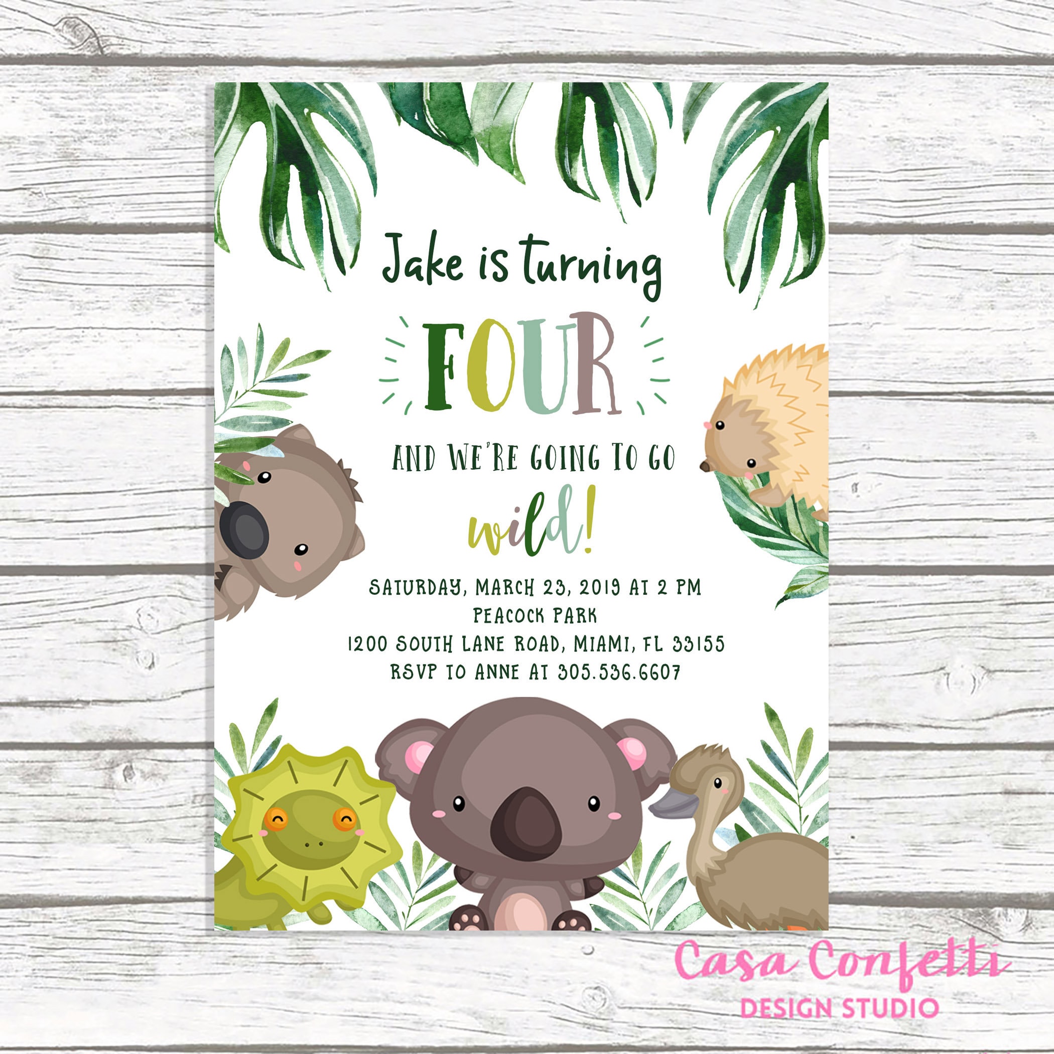 25 Best Ideas Animal Birthday Invitations Home, Family, Style and Art