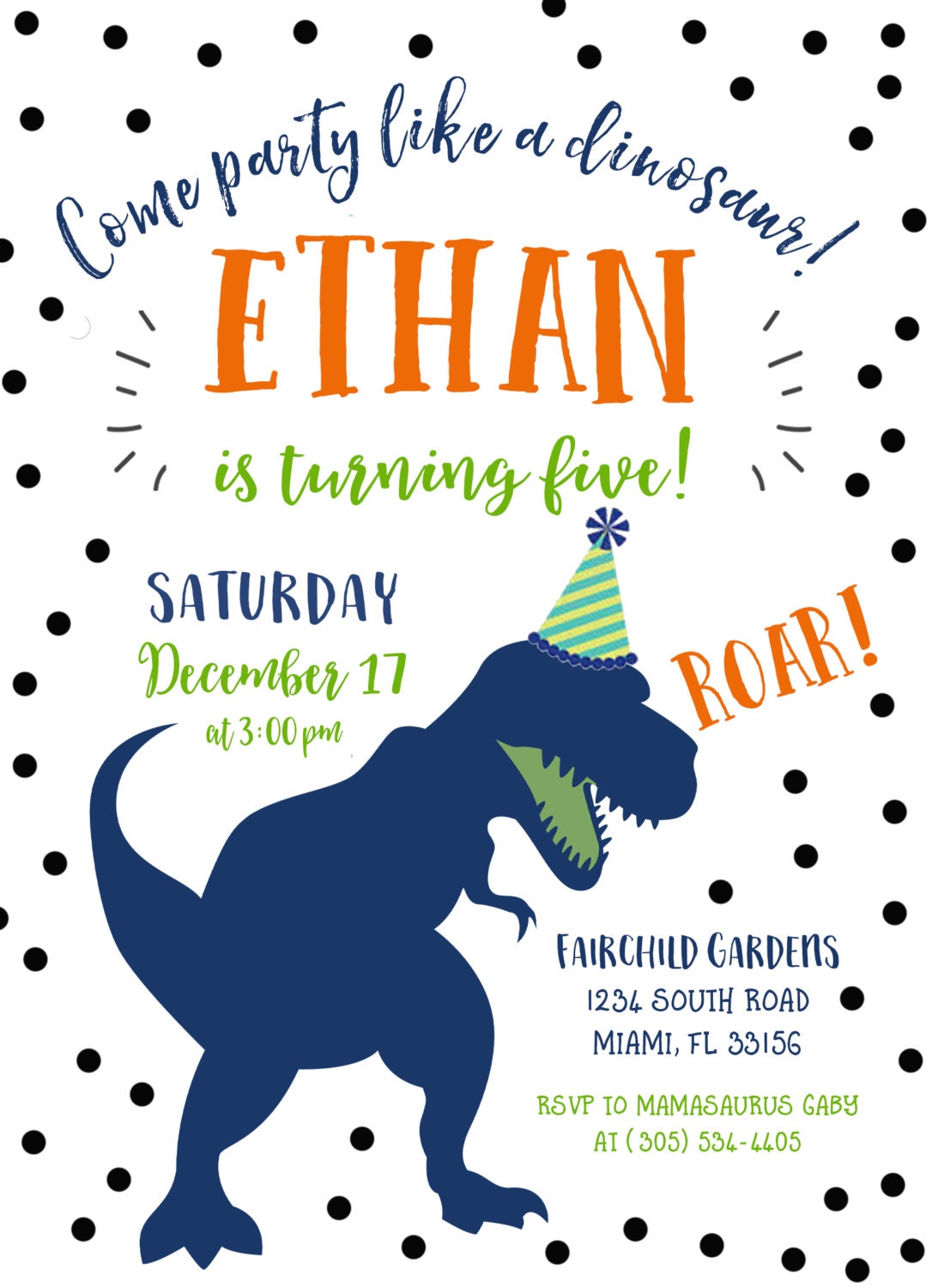 dinosaur-invitation-template