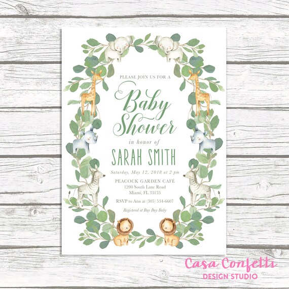 Noah S Ark Baby Shower Invitation Noah S Ark Invitation Gender Noah S Ark Baby Shower Invitation Noah S Ark Invitation Gender