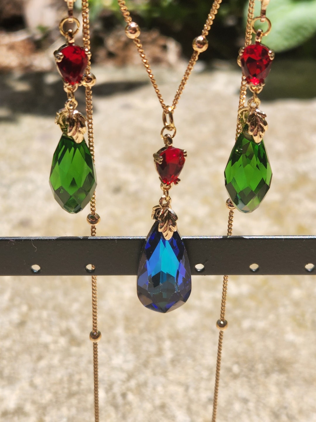 Howls Earrings and Necklace Etsy