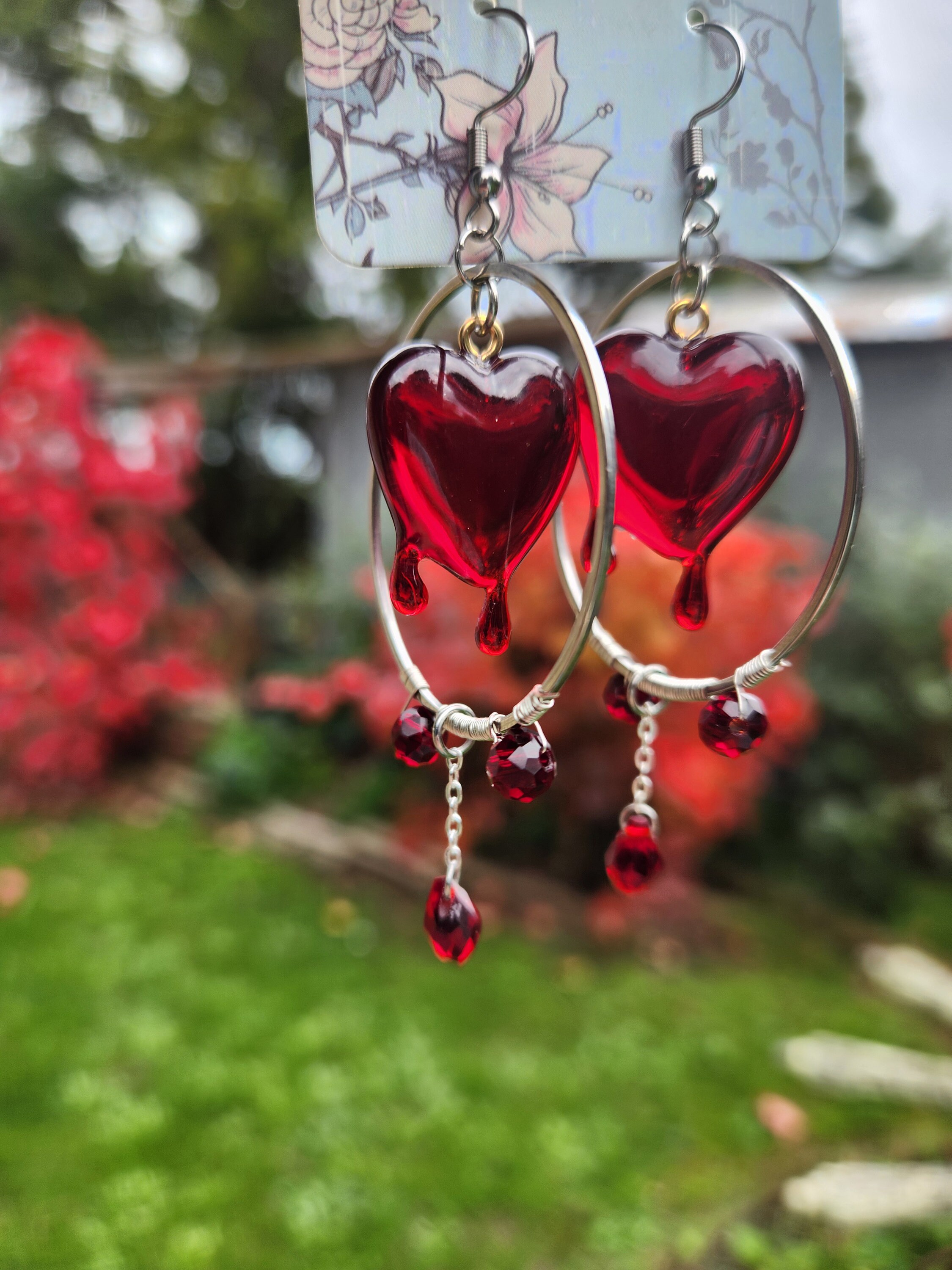 Silver Bar Chain Single Earring | Heeseung - Enhypen