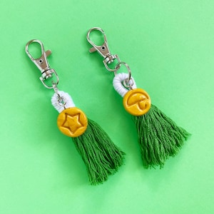 Dalgona Charm Tassel Key Chain