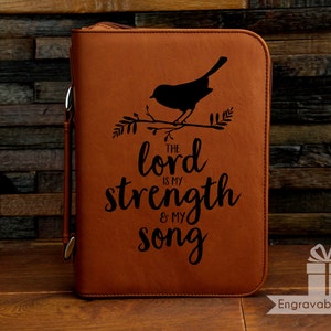 Custom Scripture Case - The Lord Is My Strength & My Song