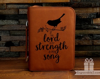 Custom Scripture Case - The Lord Is My Strength & My Song