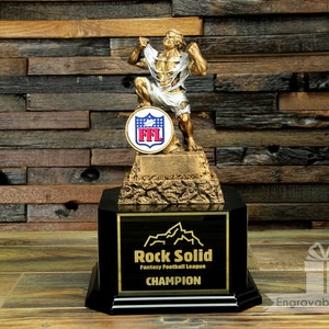 Custom Fantasy Football Trophy - Primal Victory