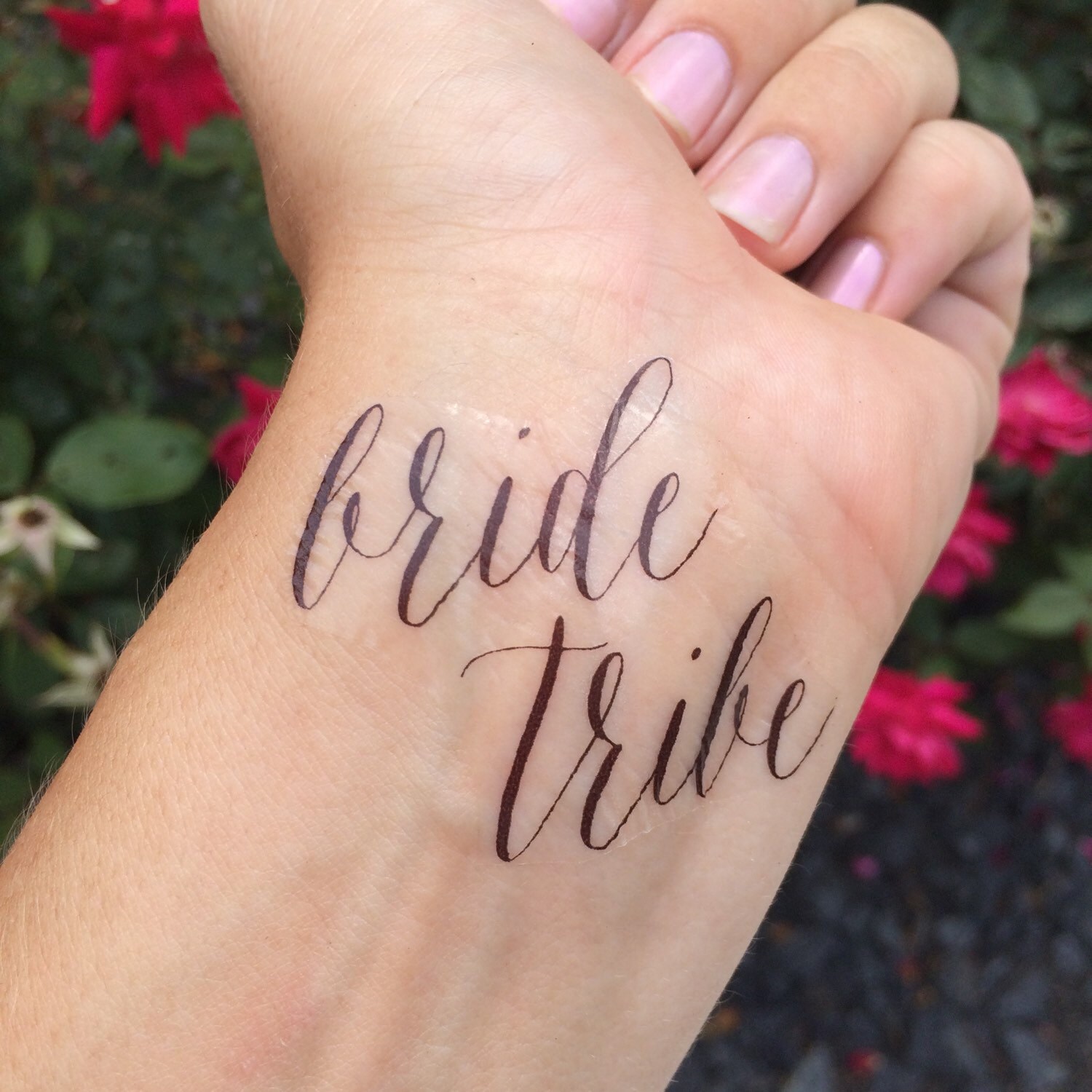 Bride Tribe Team Bride Temporary Tattoo Fake Tattoo - Etsy Australia