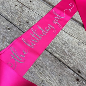 Birthday Girl Sash, The Birthday Girl, Party Sash, Birthday Sash, Girls Night Out, Girls Night, Birthday, Birthday Party, Dirty 30, 21, 16 image 6