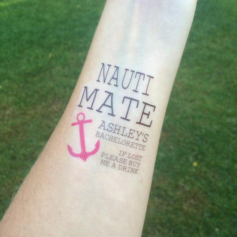 Nauti Bride Nauti Mate Buy Me a Drink Nautical Tattoo Etsy
