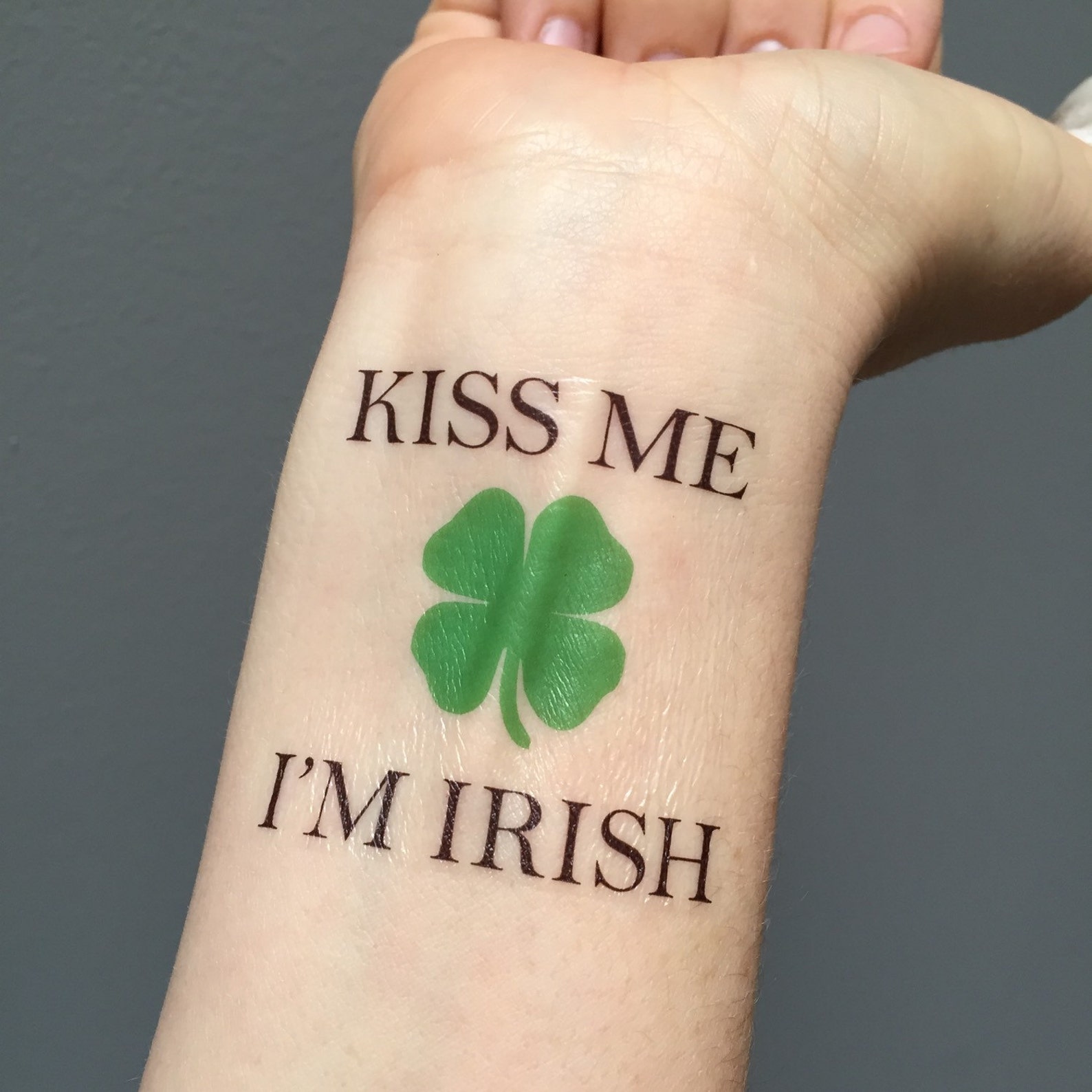 St. Patrick's Day Tattoo St Patricks Day St. - Etsy