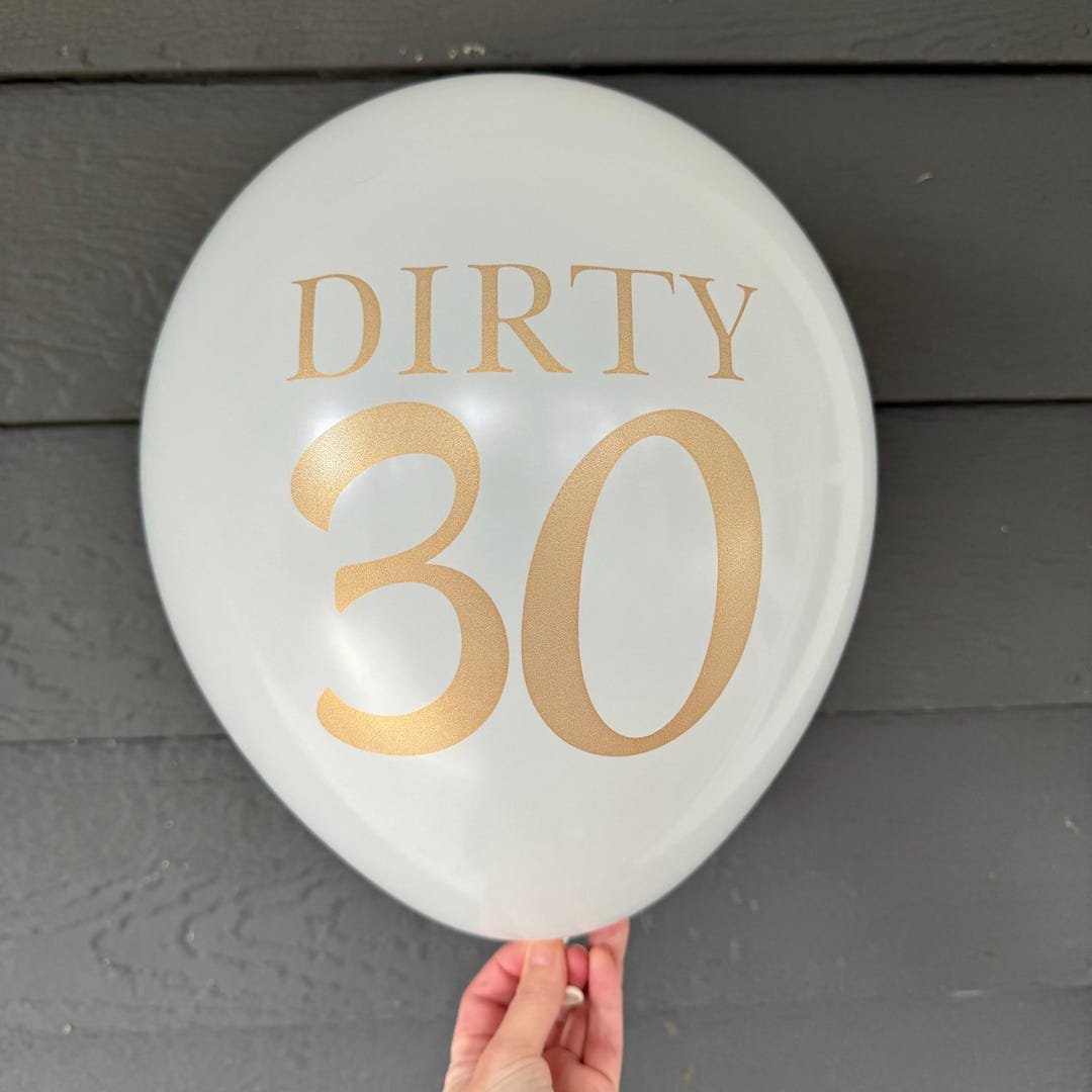 Set Palloncini 30° Compleanno 'Roaring Good Time' – Include Striscione, Numero 30, Palloncini Lattice E Foil, Tenda Argentata - 3