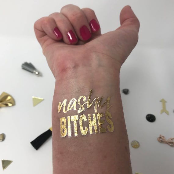 Nash Bash Tatouage Chiennes Nashy Partie De Bachelorette Etsy France