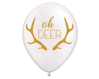 Oh Deer, Oh Deer Baby Shower, Oh Deer Baby Shower Décorations, Oh Deer Balloon, Oh Deer Décorations, Oh Deer Baby Shower Favor, Oh Deer Baby