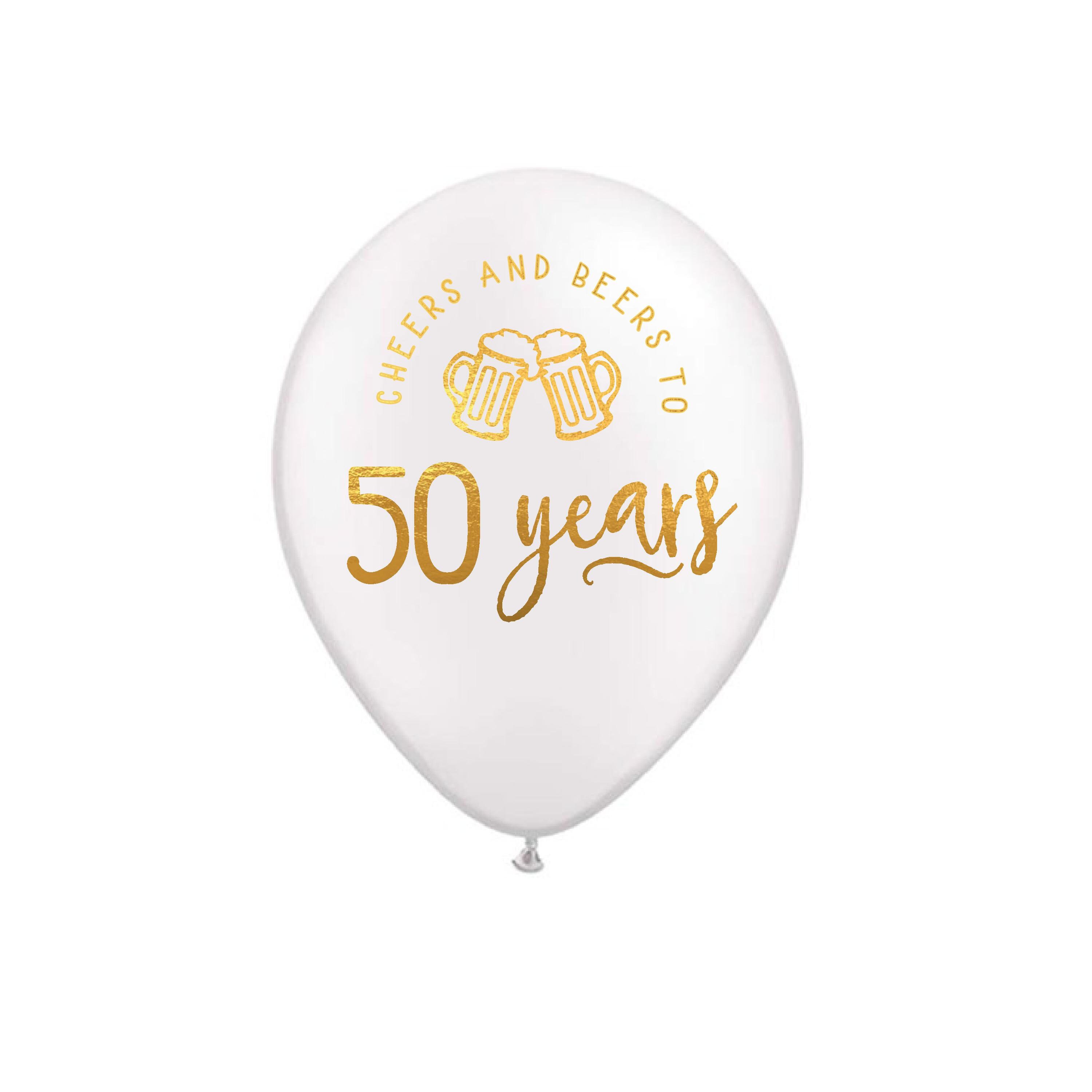 Ballon joyeux anniversaire « 50 ans » - FestiShop