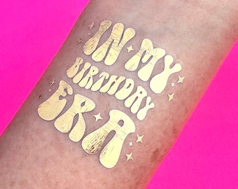 Foil Flash Tattoos