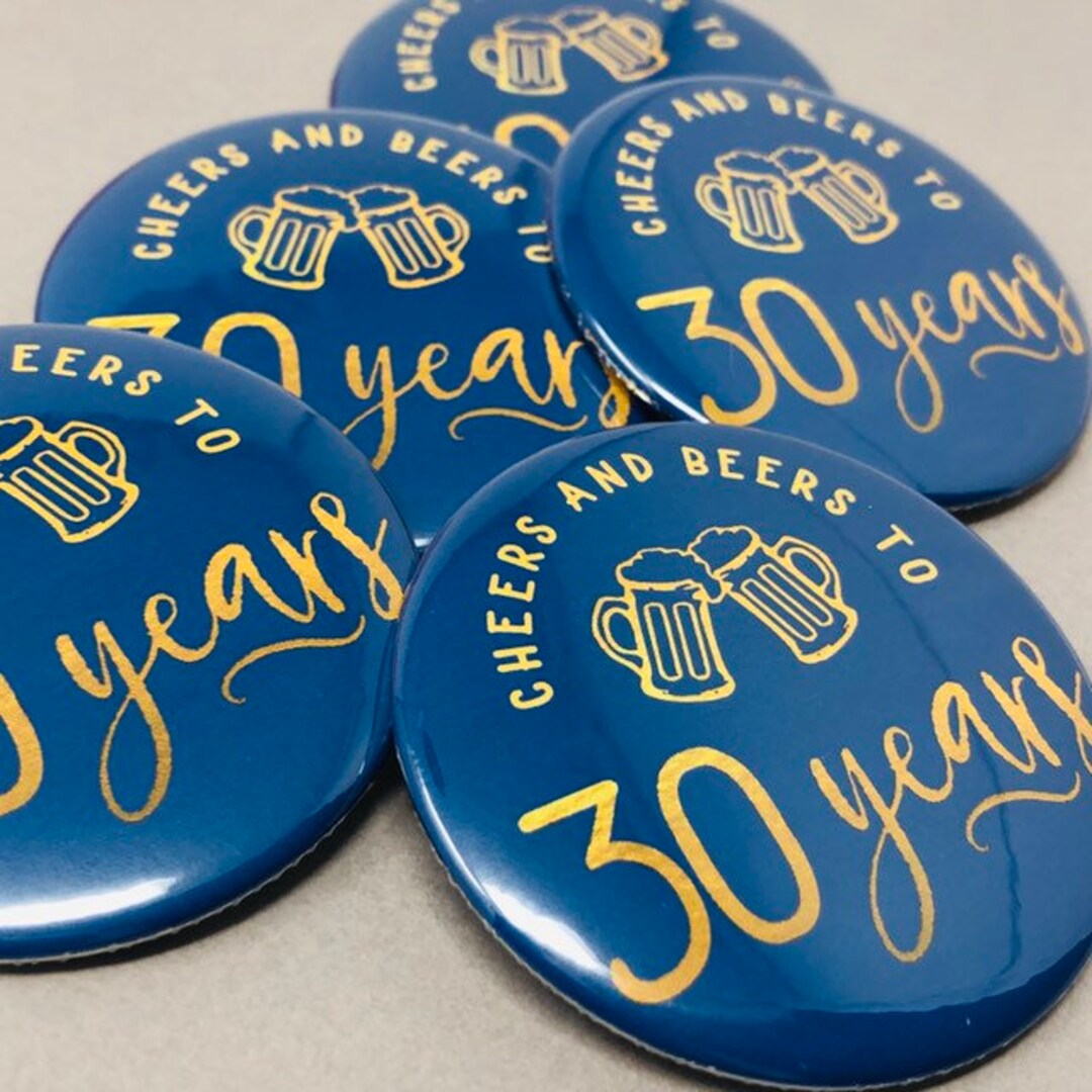 Cheers Et Bieres A 30 Ans 30e Anniversaire Party Favors 30e Etsy Canada