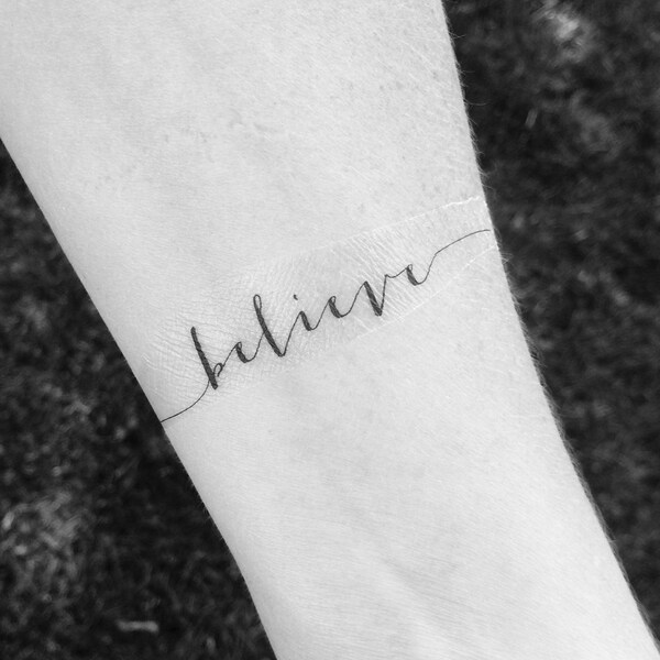 Believe Tattoo Etsy France Il 600x600.791540564 7wzt