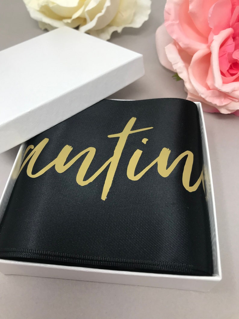 Sweet Sixteen Satin Sash — 16th Birthday Girl - Gift Ready - Pin Included image 4