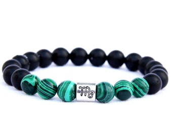 Geschenk für Skorpion Geburtsstein Armband Skorpion Schmuck Skorpion-Armband-Meditation Schmuck Sternzeichen Skorpion Schmuck Sternzeichen Armband