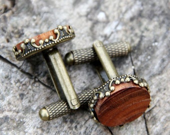 cufflinks groom gift mens Accessories|For|him mens Cuff Links wood cufflinks|For|men wood jewelry Cuff Links