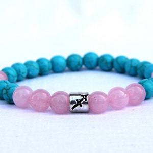 Diciembre Birthstone joyería Sagitario Birthstone Pulsera Sagitario joyería Sagitario Pulsera Sagitario Pulsera Horóscopo Pulsera Astrología Pulsera