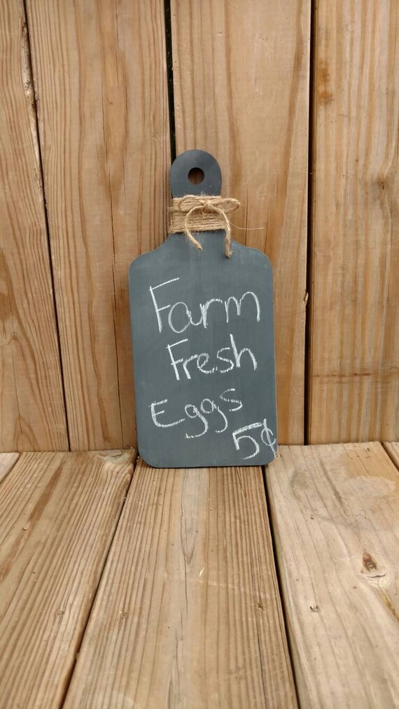 Kitchen Chalkboard Chalkboard Decor Cutting Board Etsy