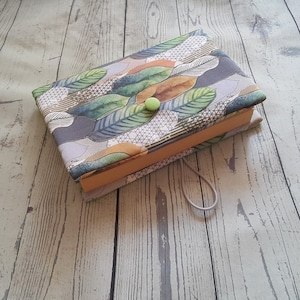 Book cover, fabric book cover, journal book cover, notebook cover, book sleeve