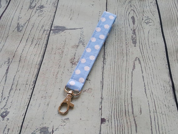 Key Strap, Keychain, Blue Key Fob, Key Ring, Key Chain Favors, Wrist Key Lanyard, Blue Keychain, Lanyard, Keyfobs, Wrist Strap Keychain