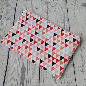 Sac à cosmétiques colorée, organisateur de maquillage, trousse de maquillage, cadeau nuptiale de douche, cas de la fermeture à glissière