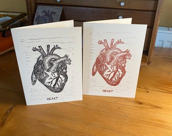 Cuore. Biglietto d'auguri (interno vuoto)