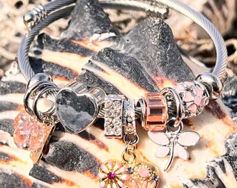 PANDORA シルバー ブレスレット ビーズ付き PANDORA（パンドラ） ブレスレット Pandora ME メタルビーズ ＆ リンク