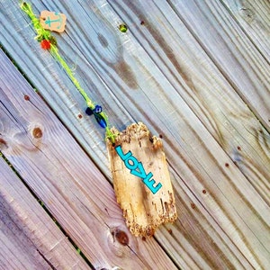 LOVE-Colorful Hand Painted Driftwood Sign Valentine's Day Gift-Rustic Wedding Decoration,SyroCa designs.F1-19600449 image 5