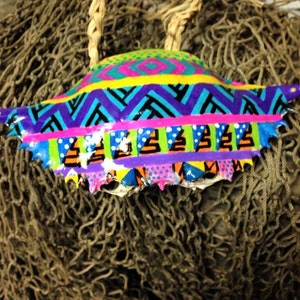Tribal Crab Shell Art Ornament- Hostess Gift Party Favors-Hand Painted-Wedding Christmas Ornaments-SyroCa designs. {#.143}