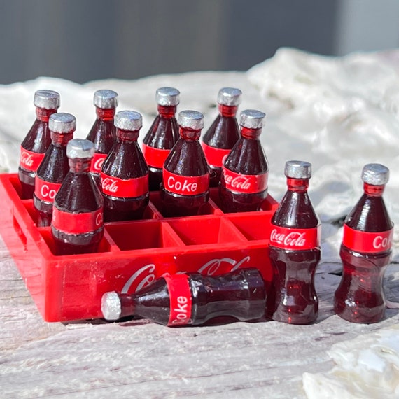 ミニ コーク コーラ プラスチック ボトル 12 個パック - 工芸品