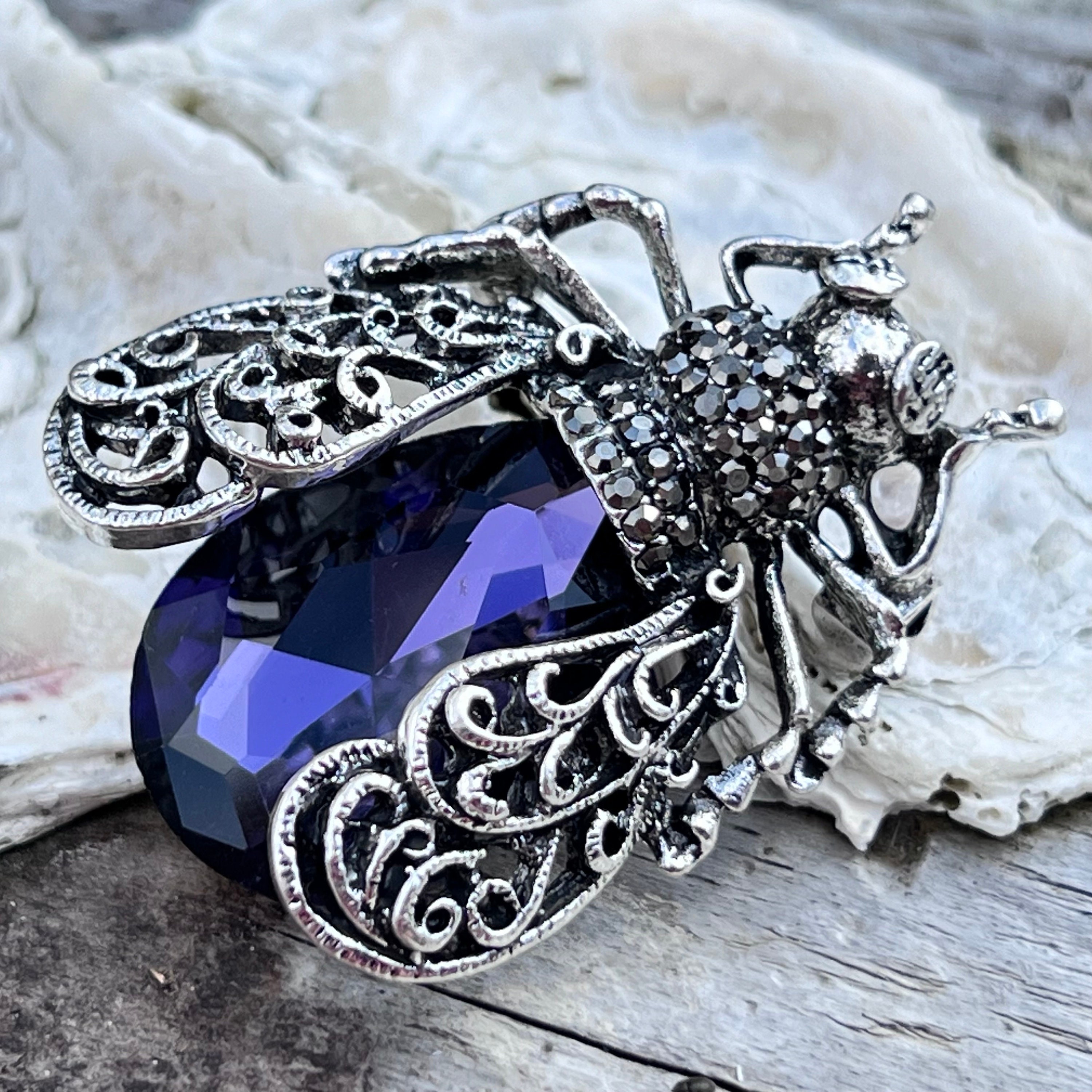 MAYIYAHO Spille Con Scarabeo Smaltato Per Donna Uomo Moda Carina Spilla Insetto Insetto Spille 2 Colori Accessori Per Abbigliamento In Stile Classico Regalo - Foto 2