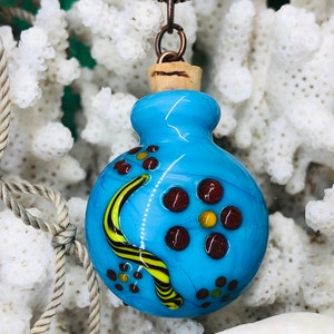 Glass Bottle  Pendant/Necklace Pendant/Unique / Potion Pendant .{A3-10#00081}