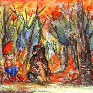 Personalized children&#39;s book, art from photo, artist for hire, illustrator for hire, watercolor custom art, custom illustration, custom art