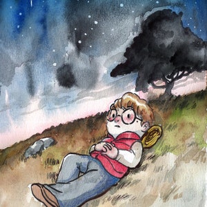 Illustrator for hire, Artist for hire, Personalized children's book, drawing picture book, watercolor picture book, custom watercolor art